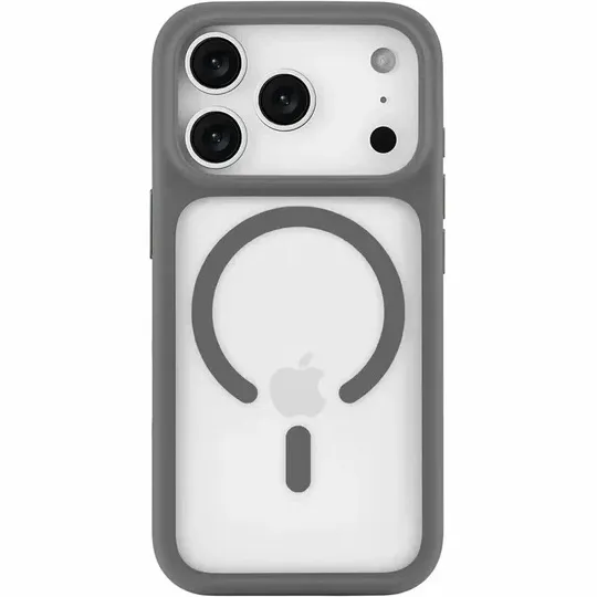 Чехол защитный uBear Shade Case для iPhone 17 Pro, MagSafe, серый